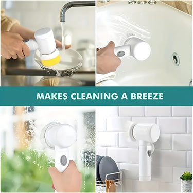 Electric Spin Cleaning Brush,USB Rechargeable
