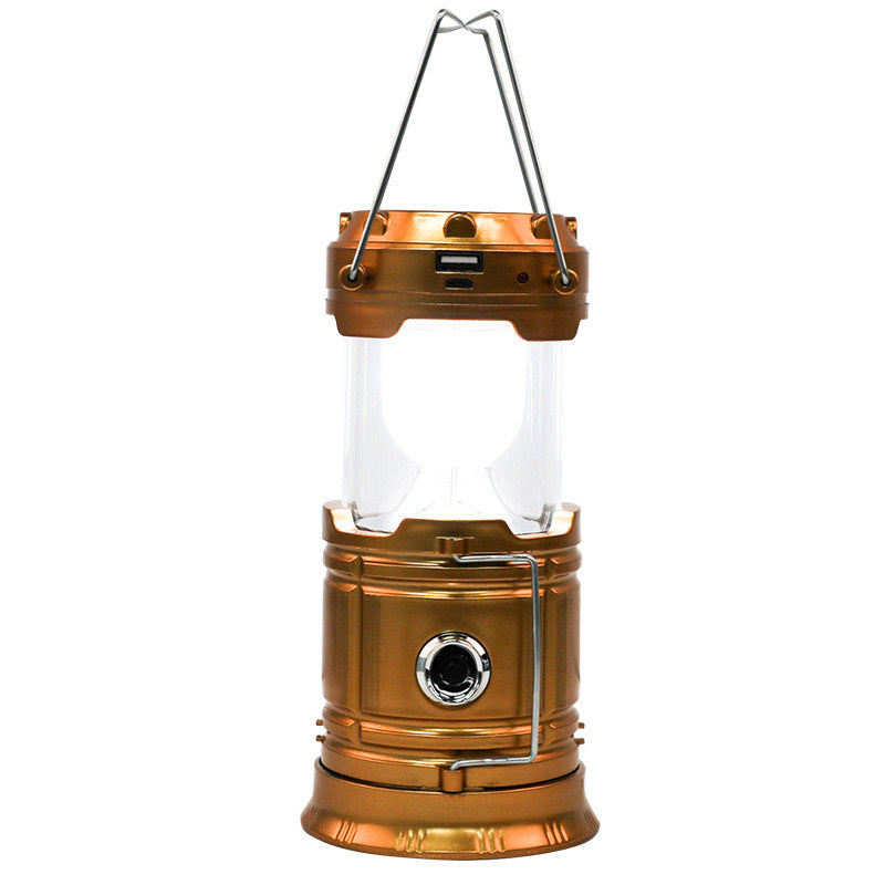 Flash Sale⚡ 50K+ SOLD! Almost Gone-5-In-1 Portable LED Camping Lantern With Fan