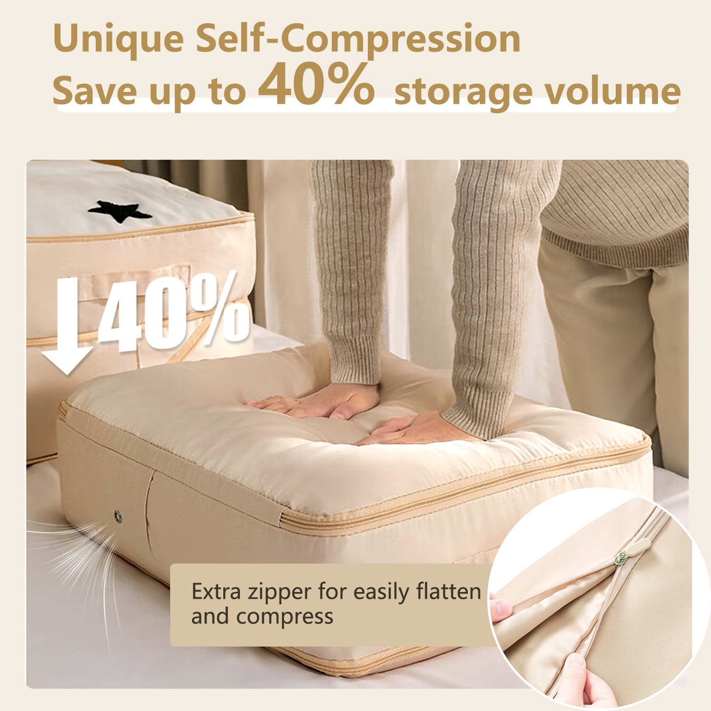 Foldable Storage Bag For Comforter